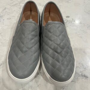 Steve Madden Gray Quilted Women's Sneakers